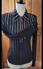 Size Small Sheer Show Shirt Blinged