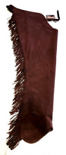 1== Adult 1X Long Hobby Horse Chocolate Ultrasuede Chaps