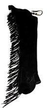 YOUTH XLarge Hobby Horse Suede Black CHAPS