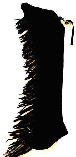 R Youth Medium Hobby Horse Ultrasuede black chaps