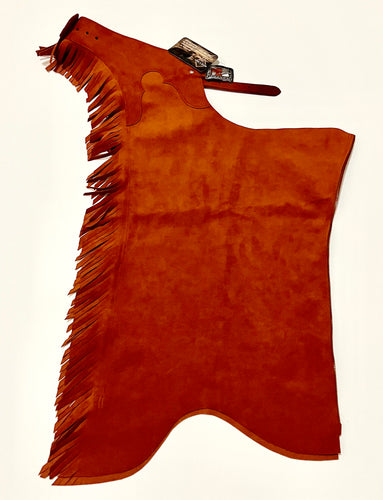 TODDLER ULTRASUEDE CHAPS RUST LARGE