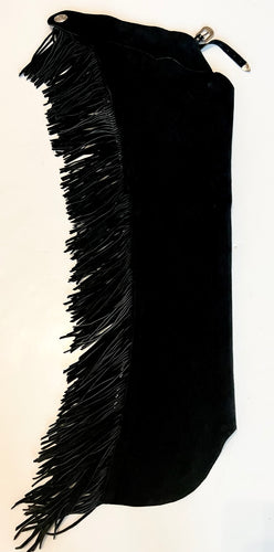 Adult Small Long Suede Chaps