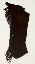 Adult 1X X-Large Short Hobby Horse Chocolate Suede Chaps