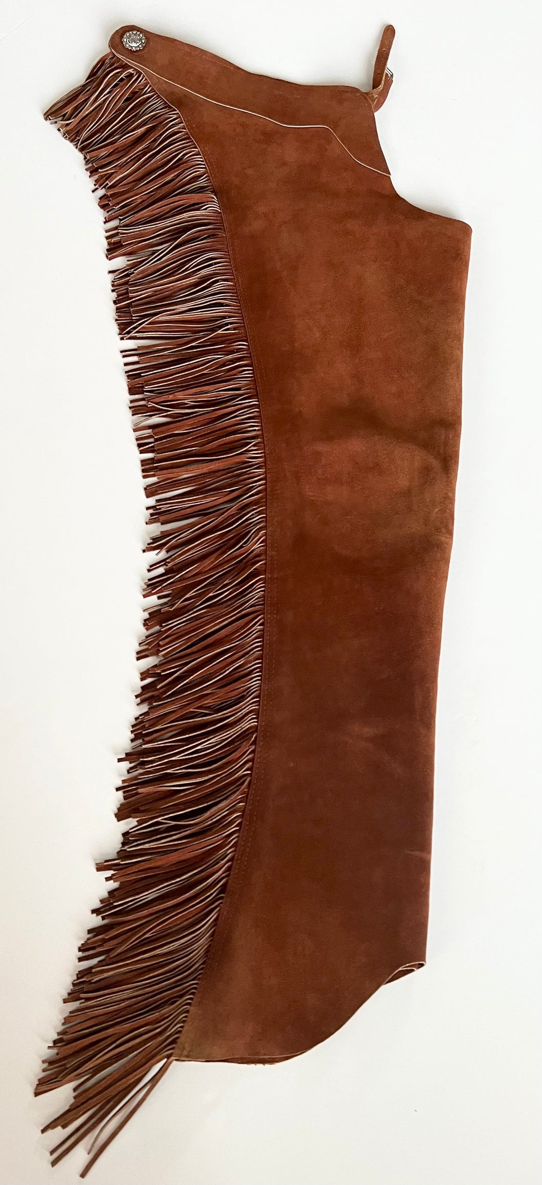 Adult Small Whiskey Suede Chaps
