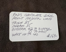 Rod’s Chocolate Suede Adult Medium Long