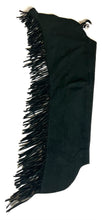 Black Ultrasuede Chaps Adult Small