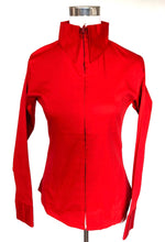 Bright Red Zip Up Show Shirt by RHC