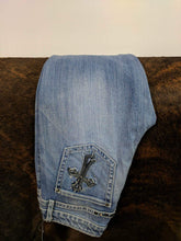 Rock 47 by Wrangler Jeans size 28X34 Low Rise Bootcut, EUC
