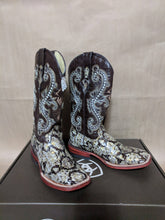 R Boots by Ferrini Snakeskin Square Toe Women's size 6.5B Brand New